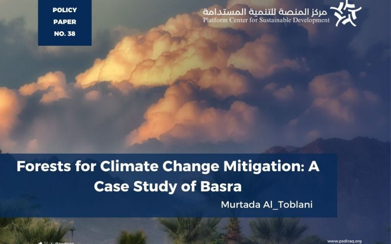 Forests for Climate Change Mitigation: A Case Study of Basra